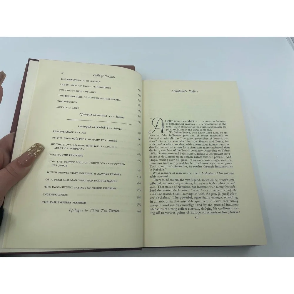 Honoré de Balzac Droll Stories & Slip Case The Heritage‎ Press 1939